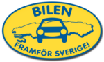 Bilen framför Sverige!